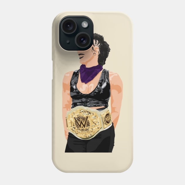 Rhea Ripley Phone Case by den.make