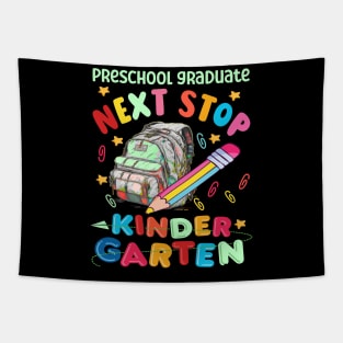 Next Stop Kindergarten Preschool Graduation 2023 Tapestry