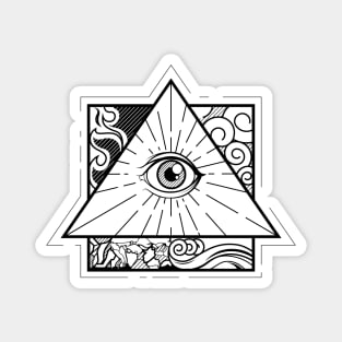 all seeing eye Magnet