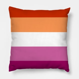 Lesbian flag Pillow