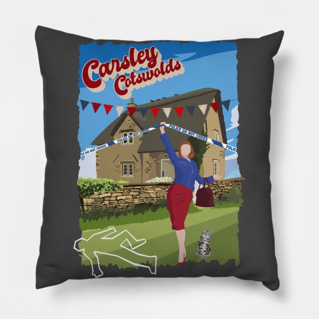 Agatha Raisin Pillow by BOEC Gear