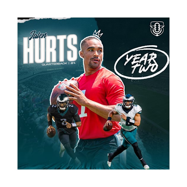 Jalen Hurts QB1 SZN by Eagles Unfiltered