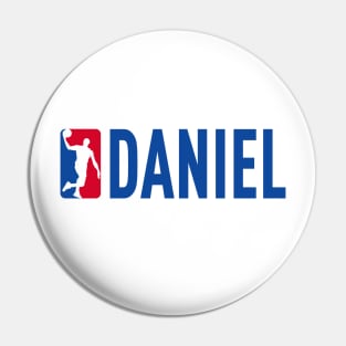 Daniel NBA Basketball Custom Player Your Name T-Shirt Pin