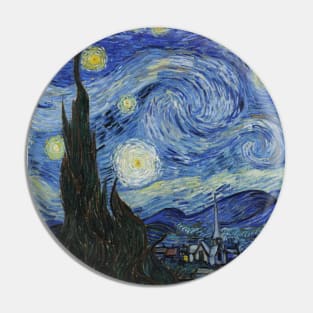 Vincent Van Gogh- Starry Night Pin