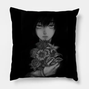 Grief Flower Pillow