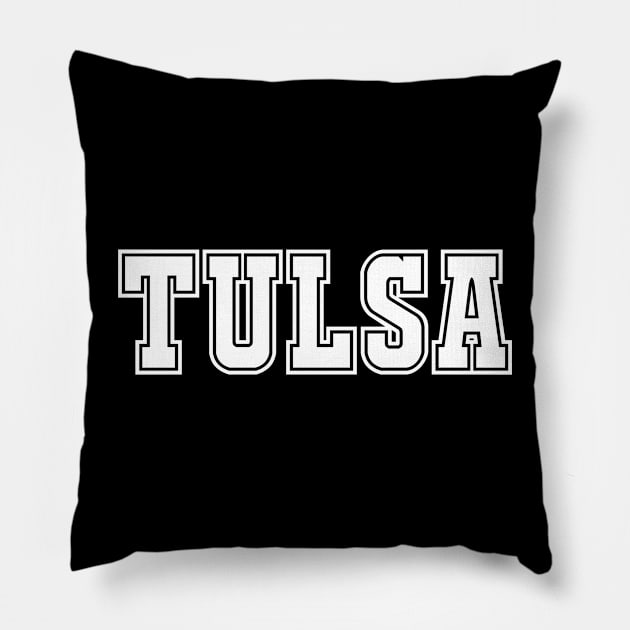 Tulsa Pillow by bestStickers