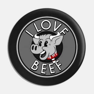 Beef Lovers Pin