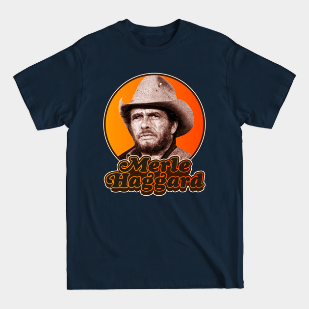 Retro Merle Haggard Legend Design - Merle Haggard - T-Shirt