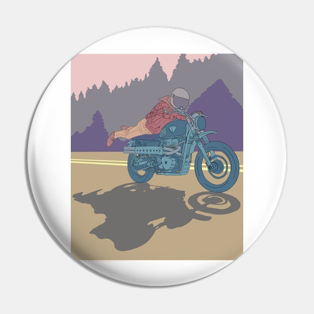 Moto Art Print Pin by fernandaschallen