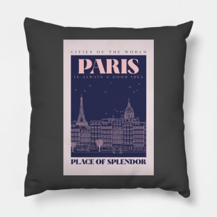 Paris Pillow