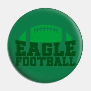 Eagles-Football Pin