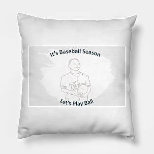 Let's Play Ball Pillow