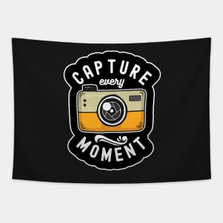 Capture Every Moment Photography Camera Cute Gift Tapestry