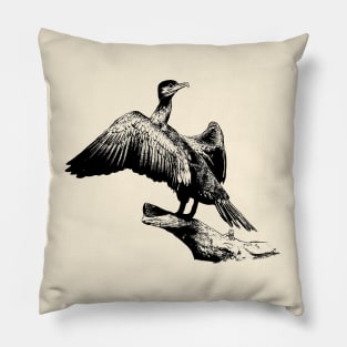 Cormorant Pillow