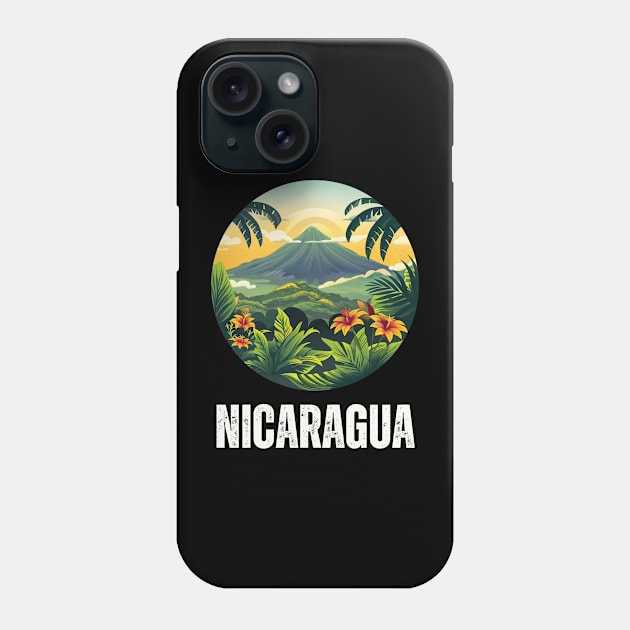 Nicaragua Phone Case by Mary_Momerwids