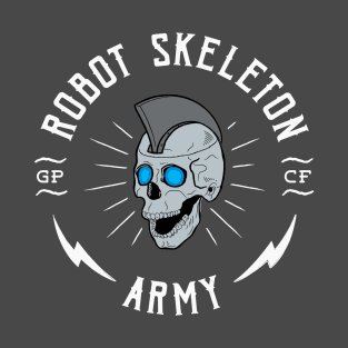 Robot Skeleton Army T-Shirt