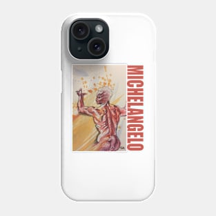 MICHELANGELO - Homage To His Figure Drawing Phone Case