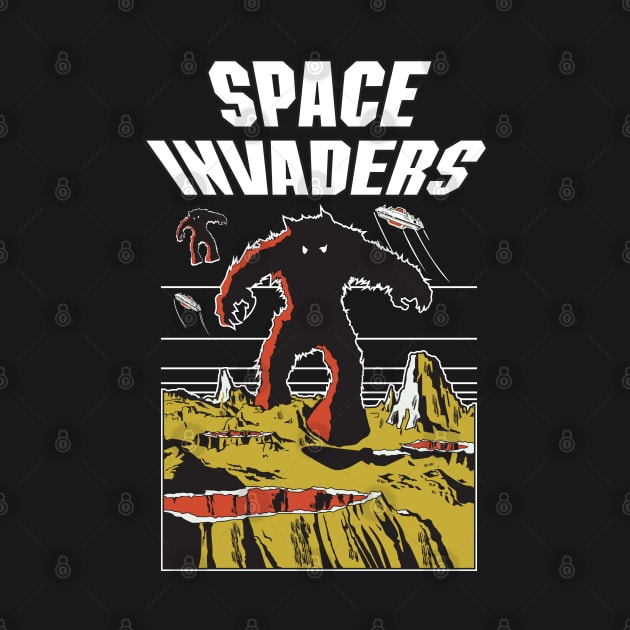 Space Invaders by Chewbaccadoll