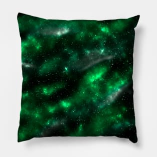 The Green Galaxy ART Pillow