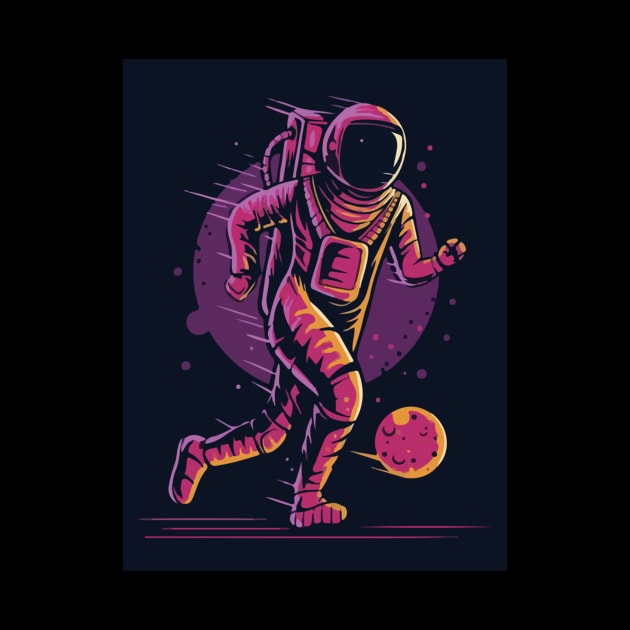 Astronaut in Space by SammyLukas