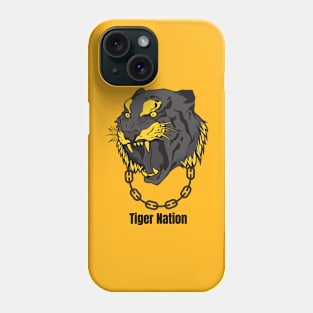 Tiger Nation Black Phone Case