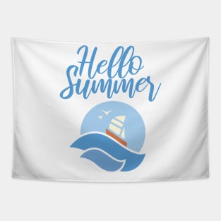 Vacaton Hello summer Tapestry