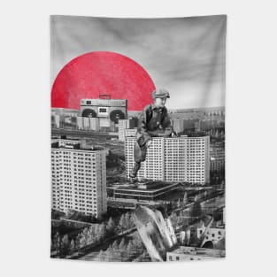 Surreal Sunrise Tapestry