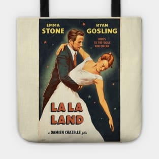 La La Land vintage poster Tote