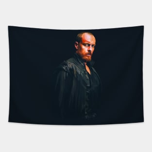 Captain James Flint Painting Tapestry