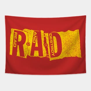 Rad Magazine (yellow) Tapestry