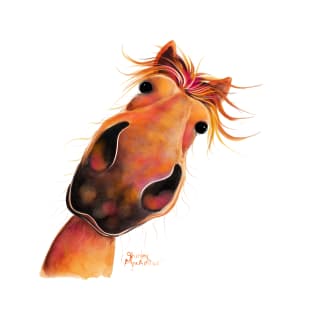 HaPPY HoRSe ' MaX ' BY SHiRLeY MacARTHuR T-Shirt