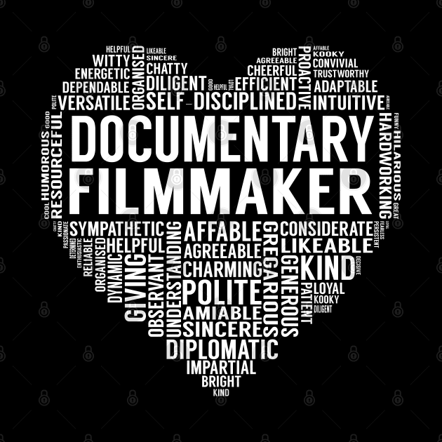 Documentary Filmmaker Heart by LotusTee