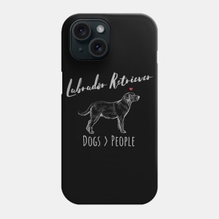 Labrador Retriever - Dogs > People Phone Case