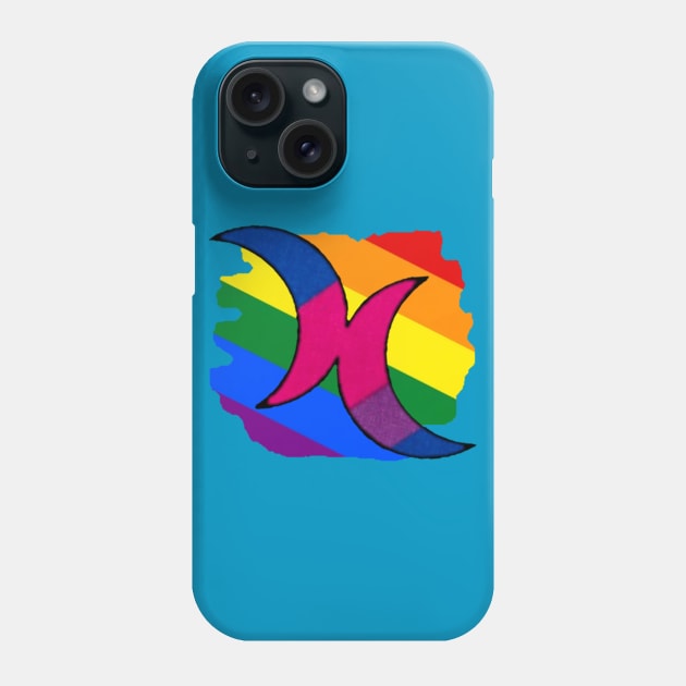 Bisexual Moons Phone Case by thelostwinchester