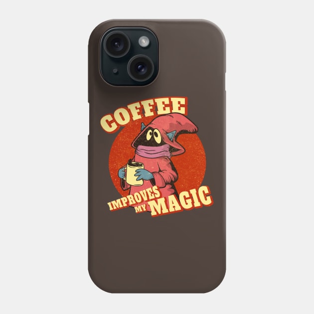 Coffee Improves My Magic Phone Case by leepianti