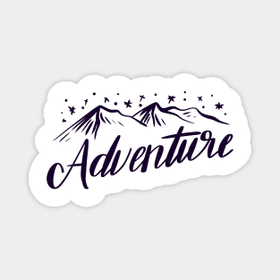 Cool Mountain Adventure Magnet