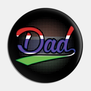 Gambian Dad - Gift for Gambian From Gambia Pin