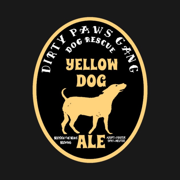 Dirty Paws Gang yellow dog ale by Dirty Paws Gang