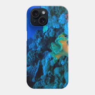 Coral Reef and Scuba Diver Phone Case