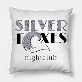 Silver Foxes Logo from Accidental Lovers Series Pillow