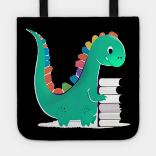 Cute Dinosaur Book Reading Tote