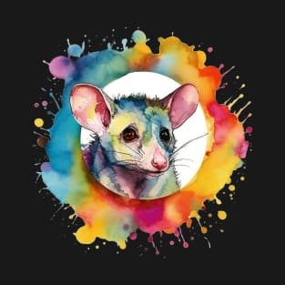 Rainbow opossum T-Shirt