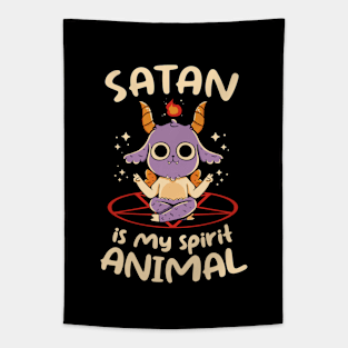 Satan is My Spirit Animal by Tobe Fonseca Tapestry