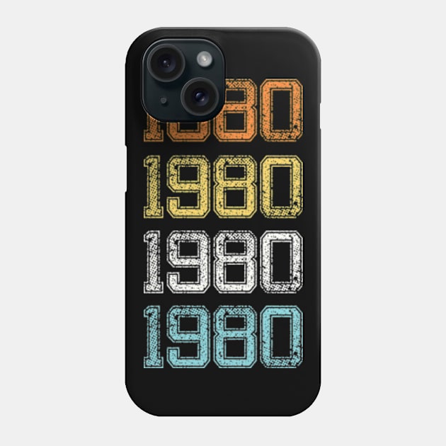 Cool vintage made in 1980 Phone Case by MinyMerch