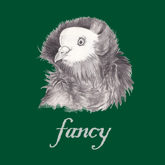 Fancy Pigeon by Robyn-Jade