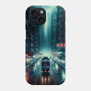 Cyberpunk City Phone Case