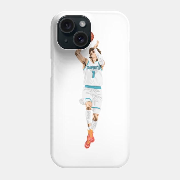 Lamelo Ball Phone Case by knnthmrctn