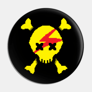 Pixel Skull Pin