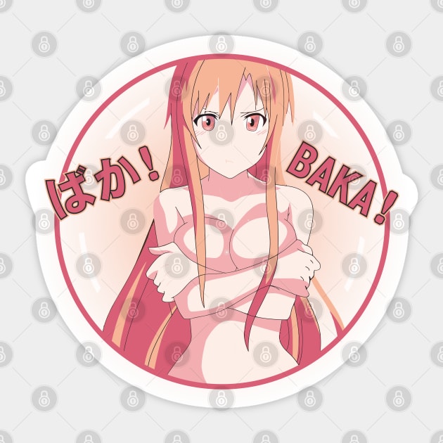 Sword Art Online - Anime- Asuna Yuuki d. Bikini Sun Fun Sticker