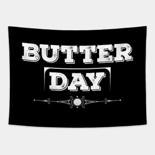 National Peanut Butter Lover’s Day White Tapestry